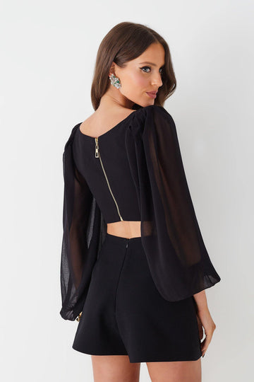 Shorts Selena Preto por Fabulous Agilità - Ana Vargas